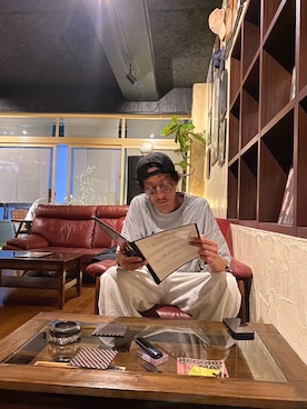 「is-ness（イズネス）のアイテム」を使った、Yoshifuku.discoさん（メンズ・177cm）の夏コーディネート