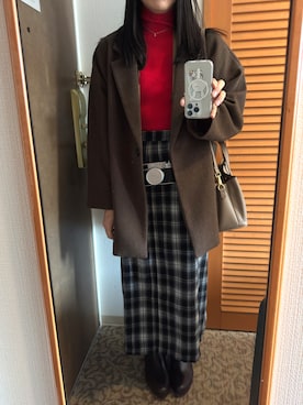 かほさん(レディース・165cm)の冬コーディネート