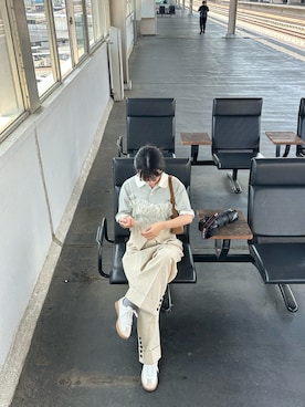 「ZARA（ザラ）のアイテム」を使った、ｋｕｍｏ💭さん（レディース・158cm）の夏コーディネート