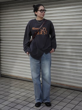 「Ameri（アメリ）のアイテム」を使った、AMERI VINTAGEさん（レディース・163cm）の冬コーディネート