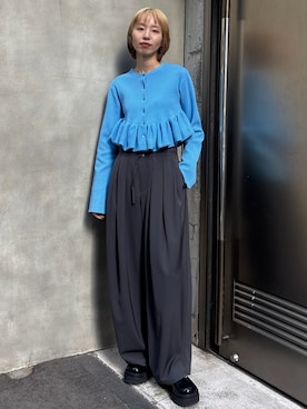 「Ameri（アメリ）のアイテム」を使った、AMERI VINTAGEさん（レディース・163cm）の冬コーディネート