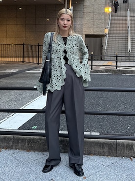 「Ameri（アメリ）のアイテム」を使った、AMERI VINTAGEさん（レディース・153cm）の秋コーディネート