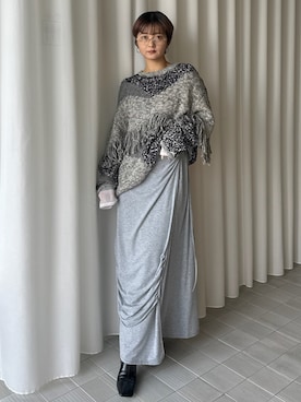 「Ameri（アメリ）のアイテム」を使った、AMERI VINTAGEさん（レディース・163cm）の冬コーディネート