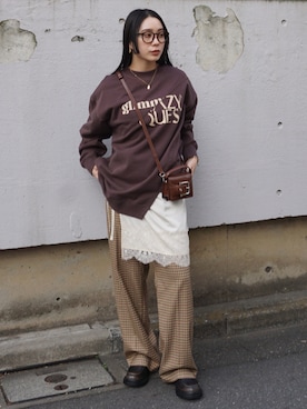 AMERI VINTAGEさん（レディース・163cm）の冬コーディネート