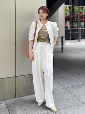 「AMERI」｜AMERI VINTAGEさん（レディース・160cm）の夏コーディネート