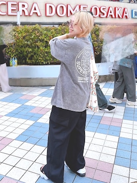 「JINS（ジンズ）のアイテム」を使った、...さん（レディース・151cm）の夏コーディネート