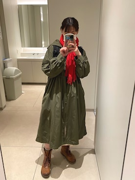 「FRED PERRY（フレッドペリー）のアイテム（ジャケット/アウター）」を使った、ひ さん（レディース・162cm）の秋コーディネート