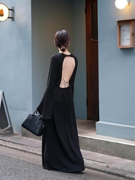 「フレアスリーブ」｜momokoさん（レディース・155cm）の秋コーディネート