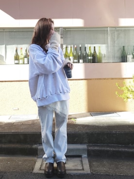 「AKTE（アクテ）のアイテム」を使った、momokoさん（レディース・155cm）の冬コーディネート