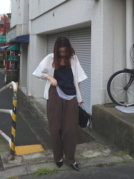momokoさん（レディース・155cm）の夏コーディネート