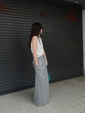 「AKTE（アクテ）のアイテム」を使った、momokoさん（レディース・155cm）の秋コーディネート