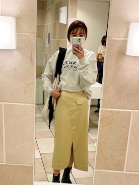 「united arrows」｜「アイテム（スウェット）」を使った、mryさん（レディース・163cm）の夏コーディネート