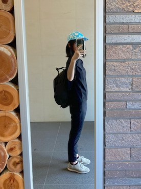 「blue bottle coffee」｜miyamonさん（レディース・150cm）の夏コーディネート