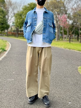 Nao-Nanさん（メンズ・171cm）の春コーディネート