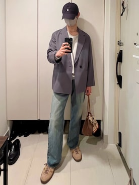 「GUCCI（グッチ）のアイテム」を使った、Nao-Nanさん（メンズ・171cm）の春コーディネート