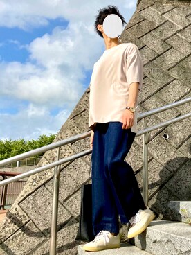 「ZEPPELIN（ツェッペリン）のアイテム」を使った、Nao-Nanさん（メンズ・171cm）の夏コーディネート