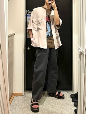 Nao-Nanさん（メンズ・171cm）の夏コーディネート