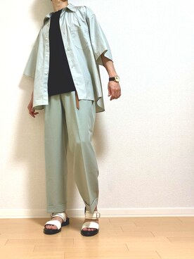 Nao-Nanさん（メンズ・171cm）の夏コーディネート