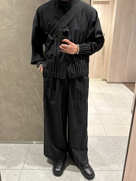 「BURBERRY（バーバリー）のアイテム」を使った、ymさん（メンズ・182cm）の春コーディネート