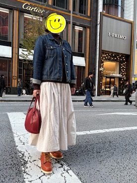 めたれさん（レディース・167cm）の冬コーディネート