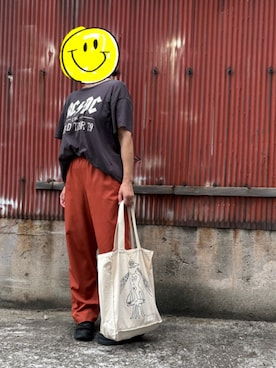 「アイテム（スウェットパンツ）」を使った、めたれさん（レディース・167cm）の秋コーディネート