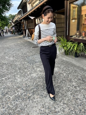 「GIVENCHY（ジバンシイ）のアイテム」を使った、maさん（レディース・163cm）の秋コーディネート