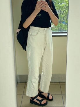 「YAKPAK（ヤックパック）のアイテム」を使った、Mさん（レディース・170cm）の夏コーディネート