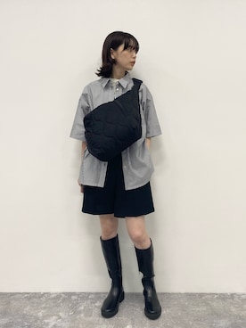 「アイテム（パンツ）」を使った、井守英恵さん（レディース・167cm・30代）の夏コーディネート