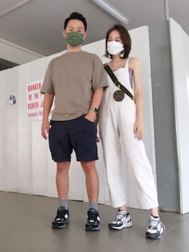 「LOUIS VUITTON（ルイヴィトン）のアイテム（バッグ）」を使った、giinnykさん（レディース・167cm）の冬コーディネート