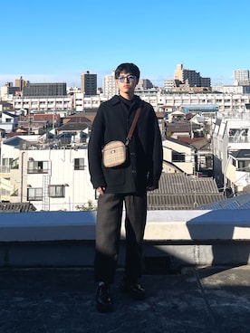 「SIDEWAY STANCE（サイドウェイスタンス）のアイテム」を使った、rikitsuneさん（メンズ・169cm）の秋コーディネート