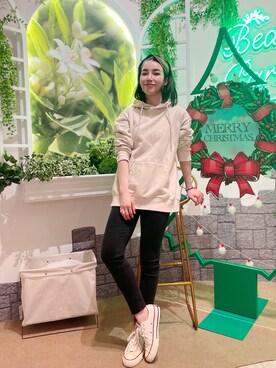 「CASUAL」｜Joさん（レディース・158cm）の冬コーディネート