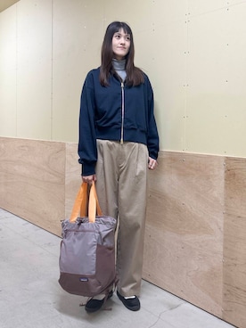 「ブルベ冬×秋カラーコーデ」｜murayamaさん（レディース・170cm）の秋コーディネート