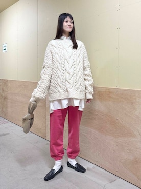 「ブルベ冬×秋カラーコーデ」｜murayamaさん（レディース・170cm）の秋コーディネート