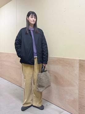 「ブルベ冬×秋カラーコーデ」｜murayamaさん（レディース・170cm）の秋コーディネート