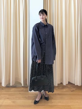 「ブルベ冬×秋カラーコーデ」｜murayamaさん（レディース・170cm）の秋コーディネート