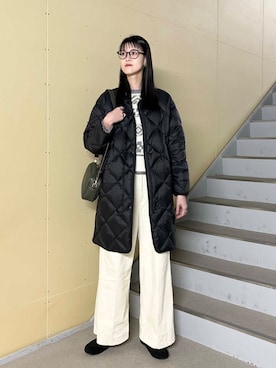 「doors」｜「アイテム（スリッポン）」を使った、murayamaさん（レディース・170cm）の秋コーディネート