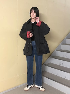 「イチ推しジャケットスタイル」｜「アイテム（その他アウター）」を使った、murayamaさん（レディース・170cm）の秋コーディネート