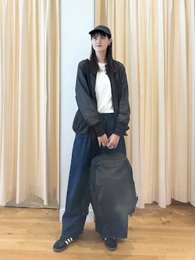 「ブルベ冬×秋カラーコーデ」｜murayamaさん（レディース・170cm）の秋コーディネート