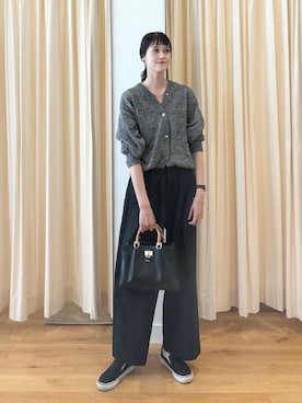 「ブルベ冬×秋カラーコーデ」｜murayamaさん（レディース・170cm）の秋コーディネート