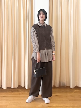 「URBAN RESEARCH DOORS（アーバンリサーチドアーズ）のアイテム（シューズ）」を使った、murayamaさん（レディース・170cm）の秋コーディネート