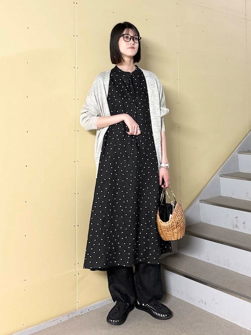 DOORS リネンワイド2WAYプルオーバー  INK BLACK 新品タグ付き URBAN RESEARCH DOORS - DOORS リネンワイド2WAYプルオーバー INK