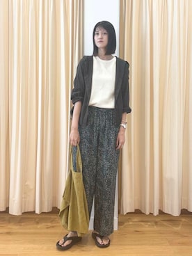 「ナチュラル×カジュアル」｜murayamaさん（レディース・170cm）の夏コーディネート