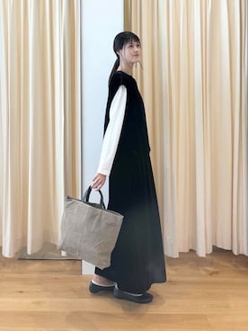 「ブルベ冬×秋カラーコーデ」｜murayamaさん（レディース・170cm）の秋コーディネート