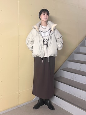 murayamaさん（レディース・170cm）の冬コーディネート