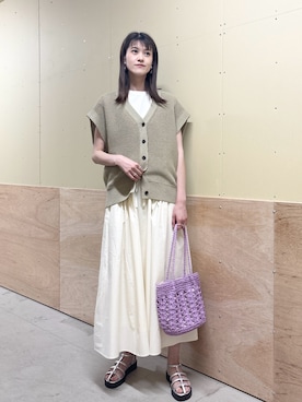 murayamaさん（レディース・170cm）の夏コーディネート