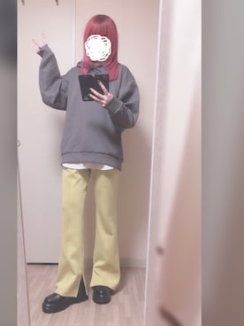 「AS as know as（エーエス アズノウアズ）のアイテム（ジャケット/アウター）」を使った、「 ねむる 」さん（レディース・156cm）の春コーディネート