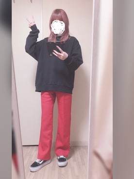 「 ねむる 」さん（レディース・156cm）の冬コーディネート