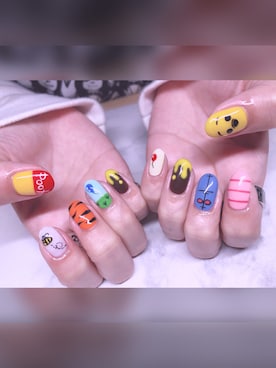 「ネイル」｜「 ねむる 」さん（レディース・156cm）の冬コーディネート