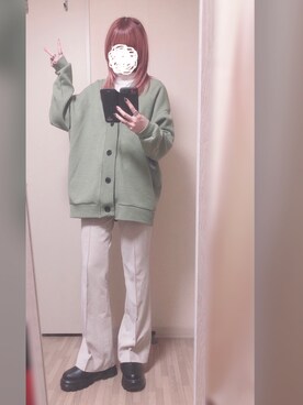 「23区（ニジュウサンク）のアイテム（パンツ）」を使った、「 ねむる 」さん（レディース・156cm）の春コーディネート