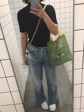 かおりさん（レディース・154cm）の春コーディネート